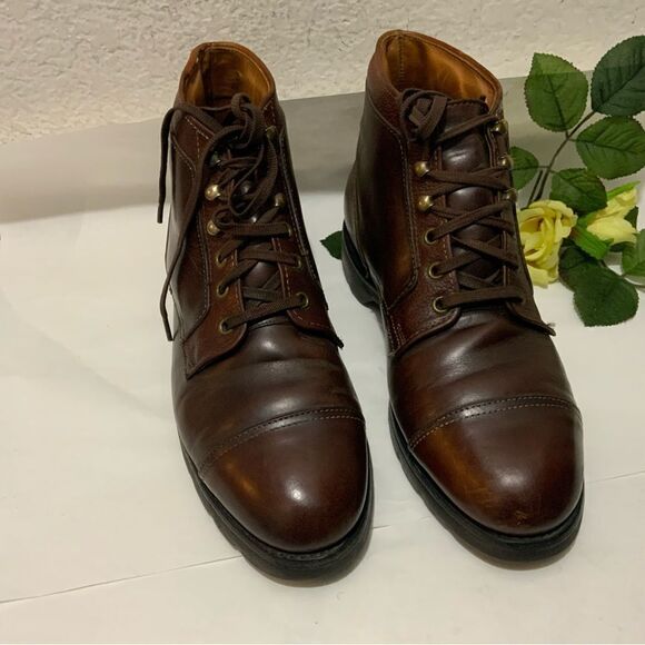 Allen Edmonds Oxford brown Ankle Lace Up Dress Boots Size 8.5 D main image 8